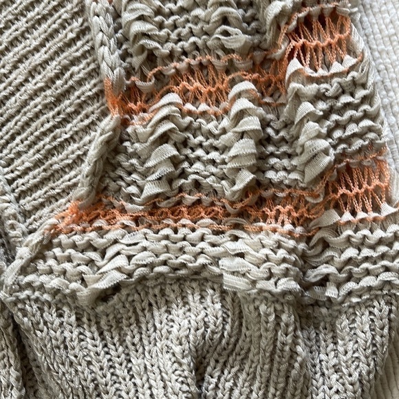 Lumiere Opened Front Drapy Open Knit Cardigan. Size Medium/Large. P/3/A1376 - Picture 5 of 8